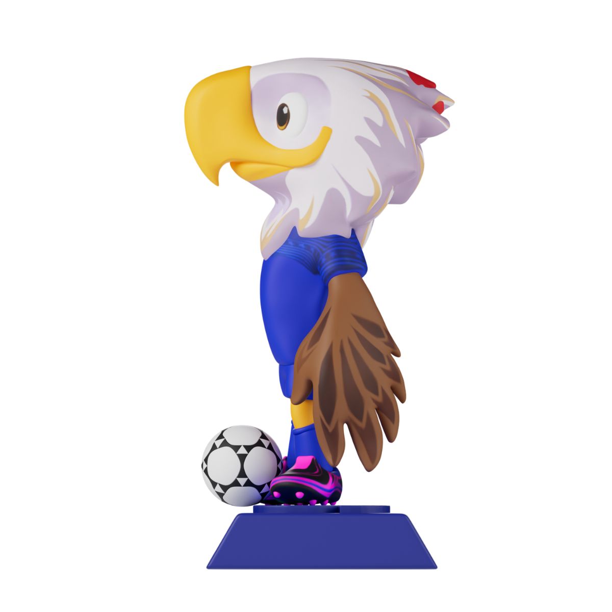 Đồ Chơi Mô Hình Linh Vật World Cup 2026 - Clutch Mỹ 9cm SEASONAL COLLECTION HNSS-WC26-PB9-U001b