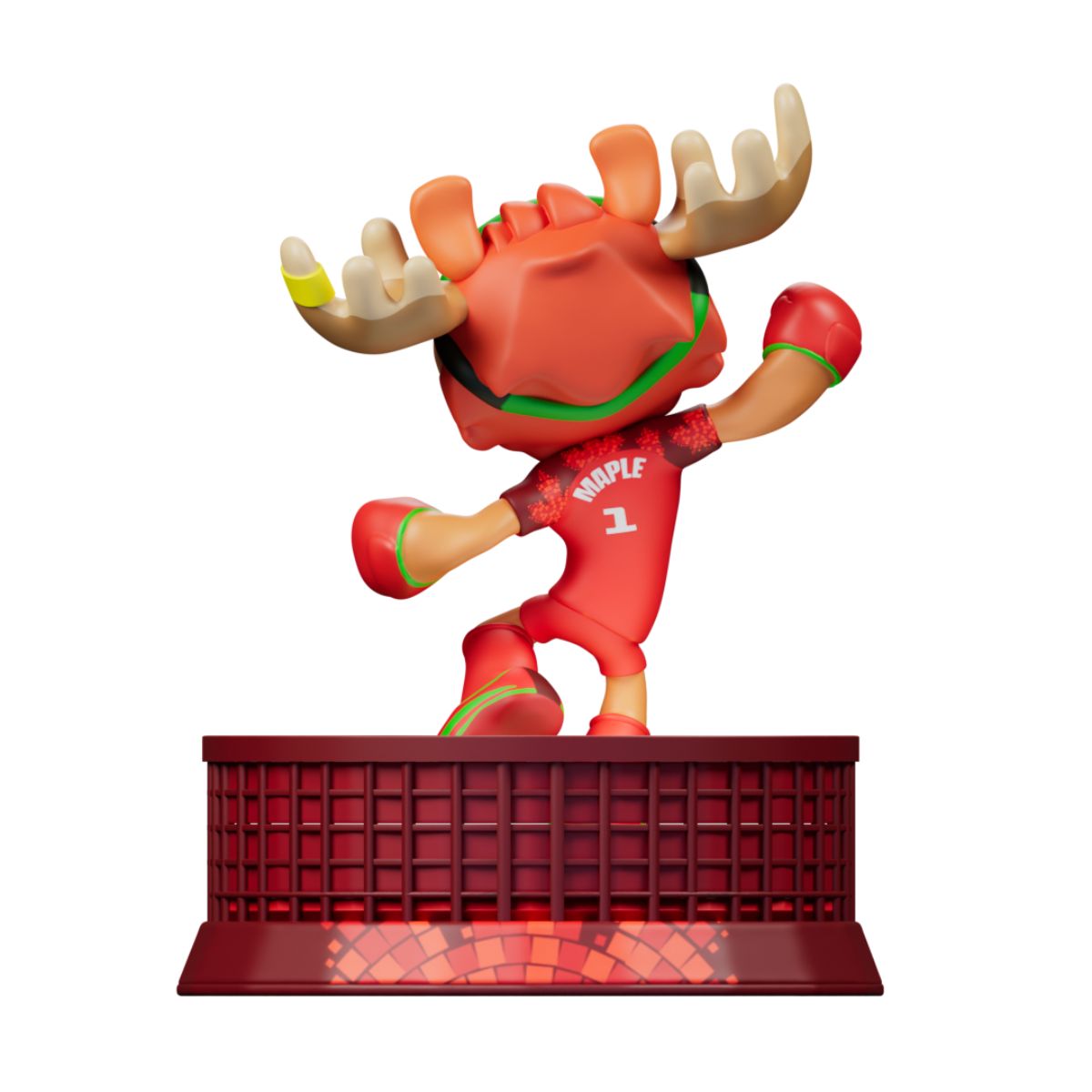 Đồ Chơi Mô Hình Linh Vật World Cup 2026 - Maple Canada 6cm SEASONAL COLLECTION HNSS-WC26-PS6-C001b