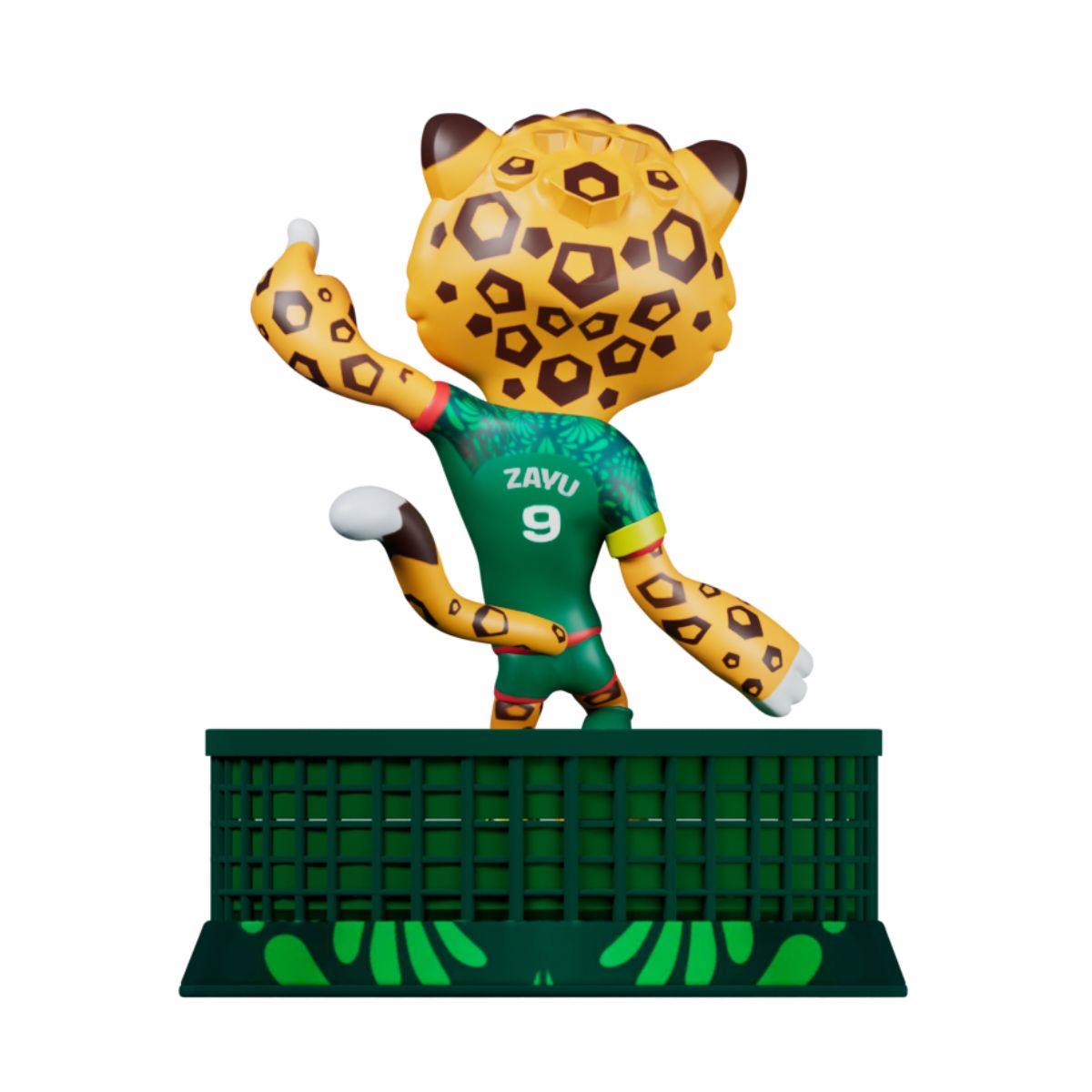 Đồ Chơi Mô Hình Linh Vật World Cup 2026 - Zayu Mexico 6cm SEASONAL COLLECTION HNSS-WC26-PS6-M001b