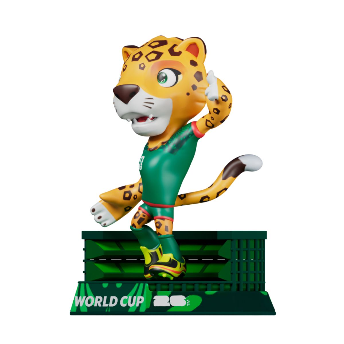 Đồ Chơi Mô Hình Linh Vật World Cup 2026 - Zayu Mexico 6cm SEASONAL COLLECTION HNSS-WC26-PS6-M001b