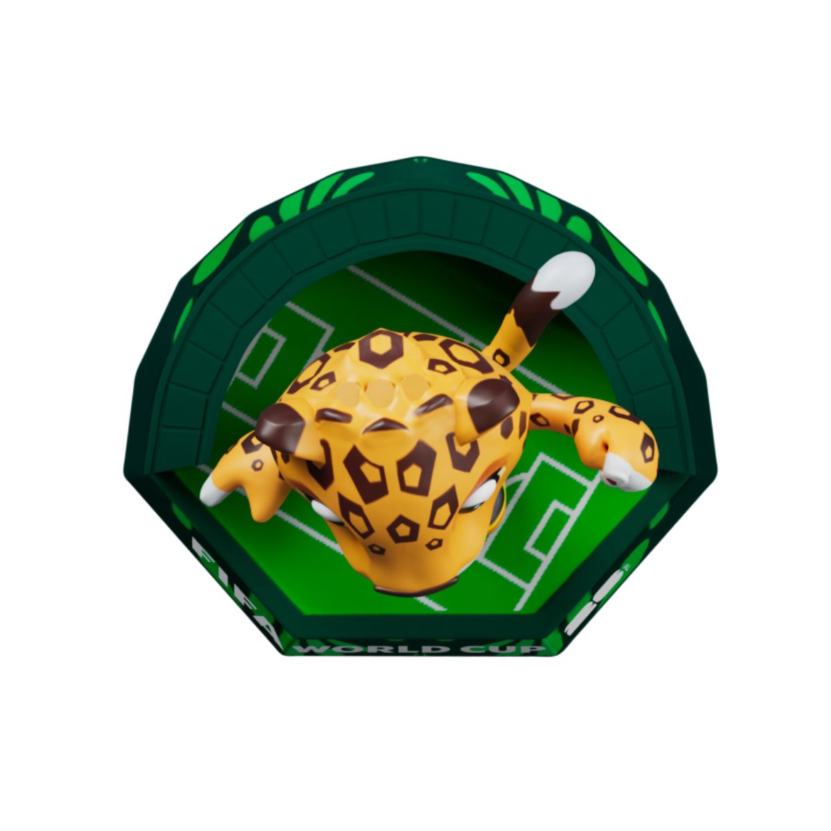 Đồ Chơi Mô Hình Linh Vật World Cup 2026 - Zayu Mexico 6cm SEASONAL COLLECTION HNSS-WC26-PS6-M001b