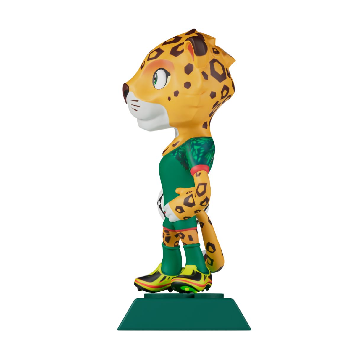 Đồ Chơi Mô Hình Linh Vật World Cup 2026 - Zayu Mexico 9cm SEASONAL COLLECTION HNSS-WC26-PB9-M001b