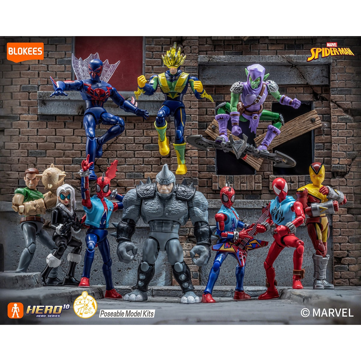Đồ Chơi Mô Hình Marvel Bộ Sưu Tập Ngẫu Nhiên GV06 BLOKEES 81146