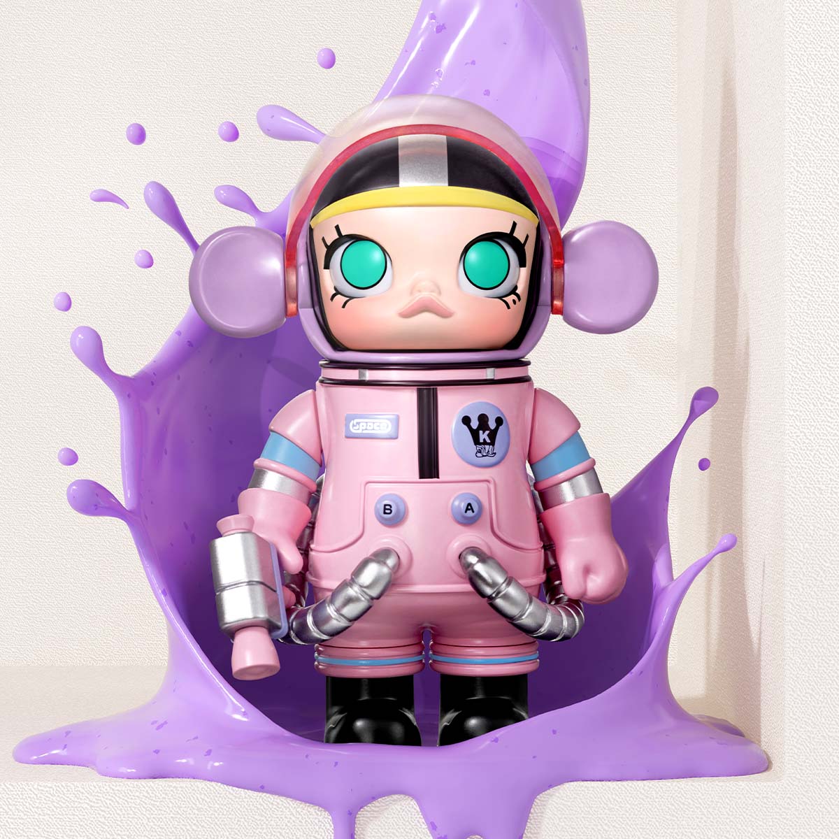 Mô Hình Mega Space Molly 100% Series4 POP MART 6941313009615