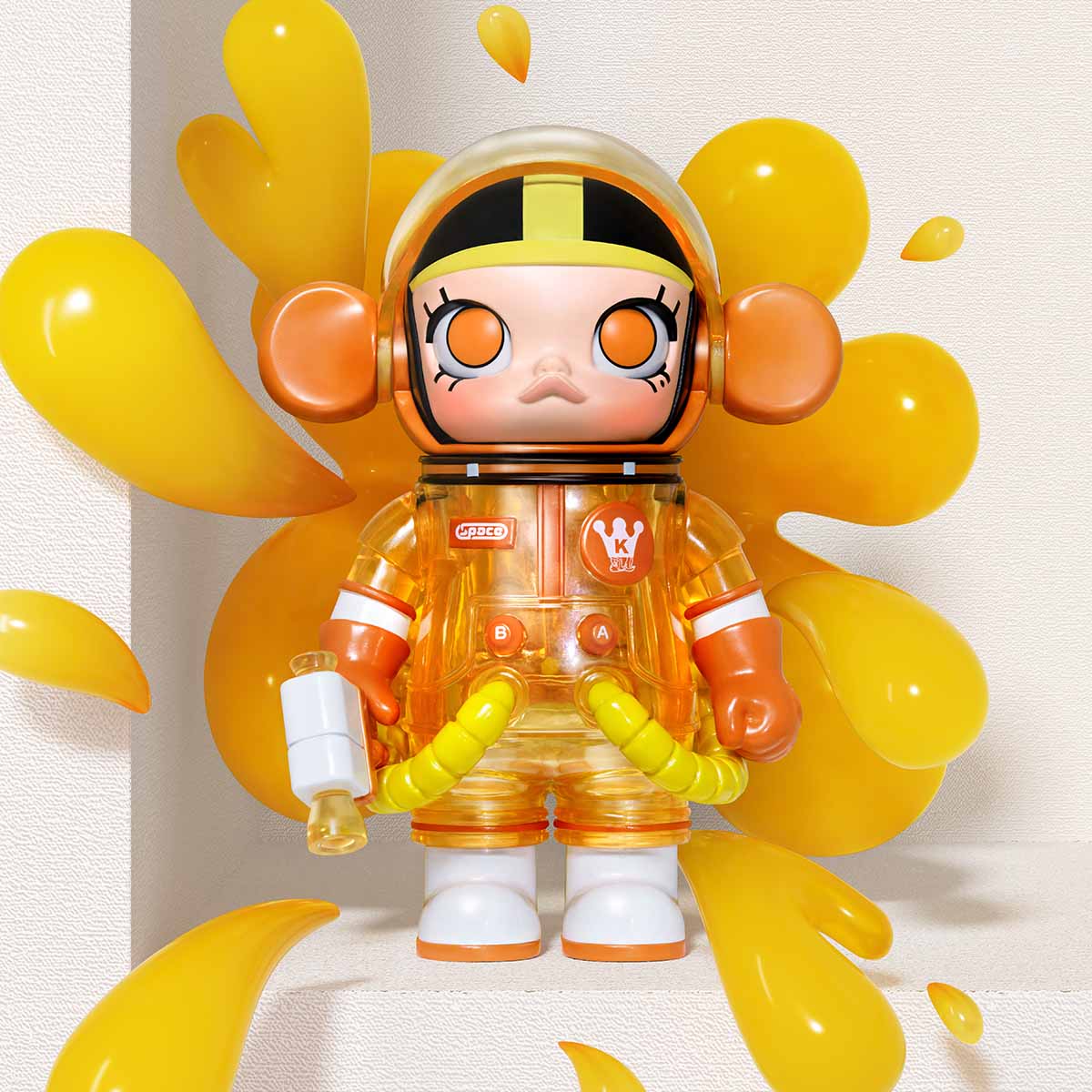 Mô Hình Mega Space Molly 100% Series4 POP MART 6941313009615