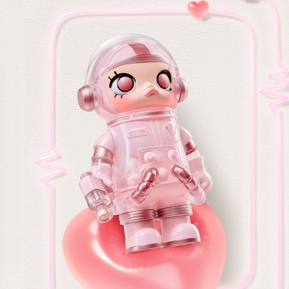 Mô Hình Mega Space Molly 100% Series4 POP MART 6941313009615