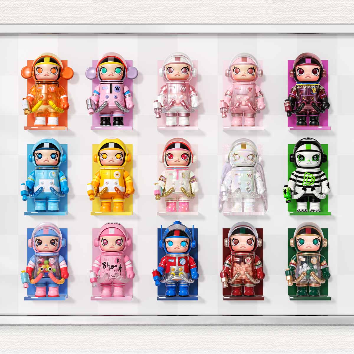 Mô Hình Mega Space Molly 100% Series4 POP MART 6941313009615