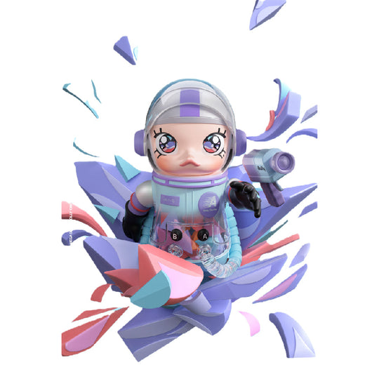 Mô Hình MEGA SPACE MOLLY 400% Louis De Guzman POP MART 6941848273741