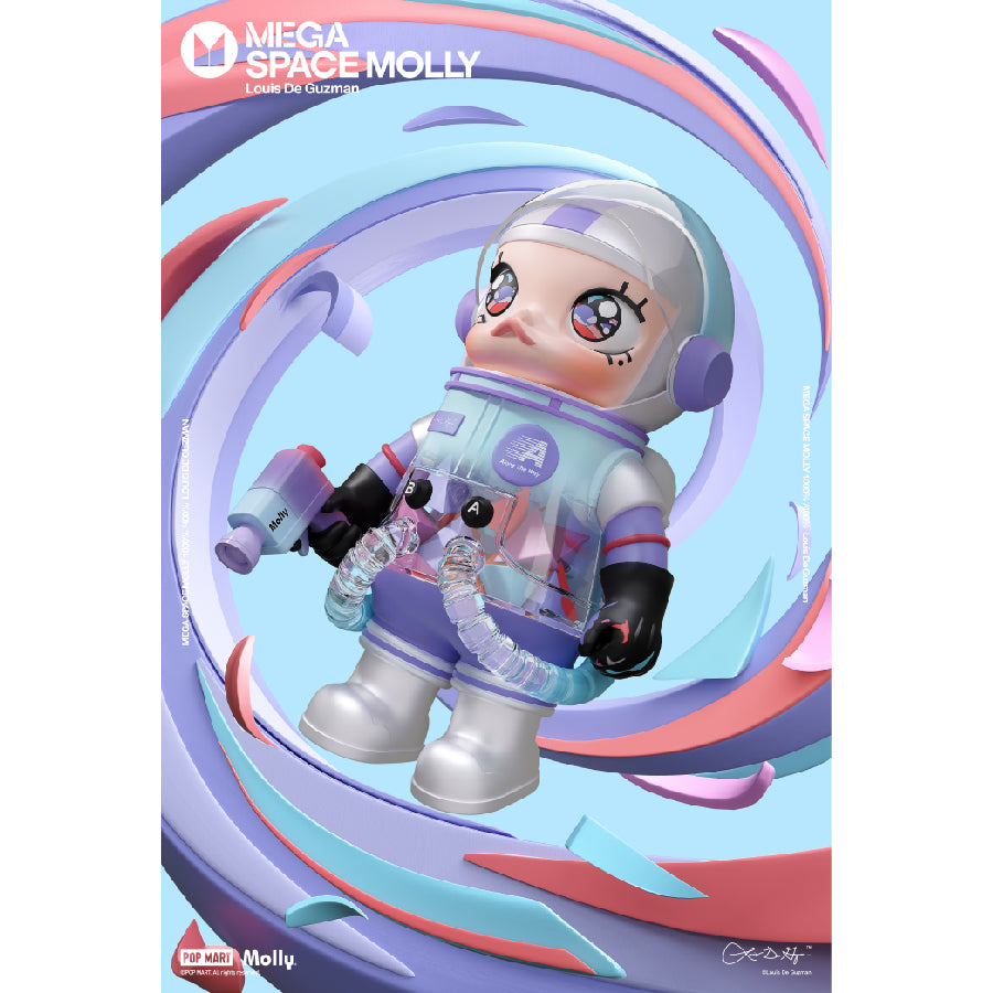 Mô Hình MEGA SPACE MOLLY 400% Louis De Guzman POP MART 6941848273741