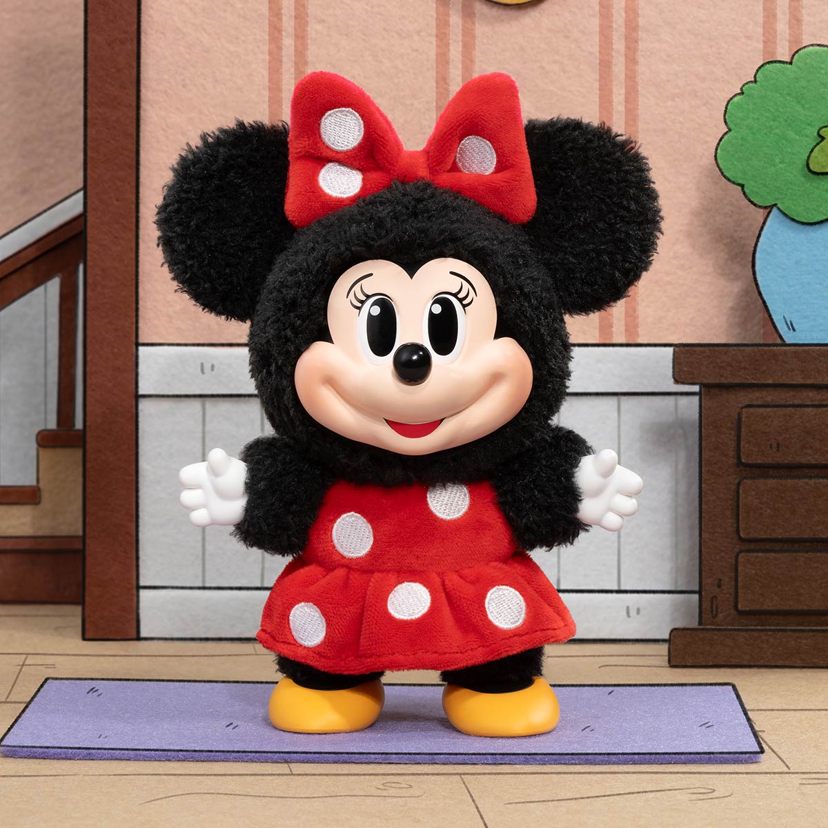Mô Hình Mickey Family Cute Together Keychain Series Figures POP MART 6931571065386