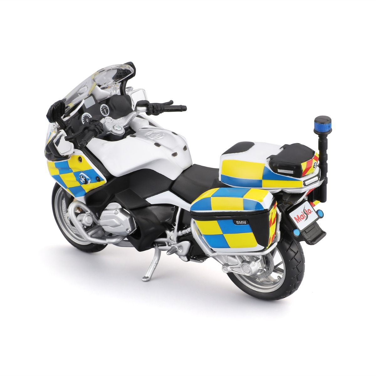 Đồ Chơi Xe Mô Hình Mô Tô Tỉ Lệ 1:18 Xe Cảnh Sát Anh UK Police MAISTO UK/32306