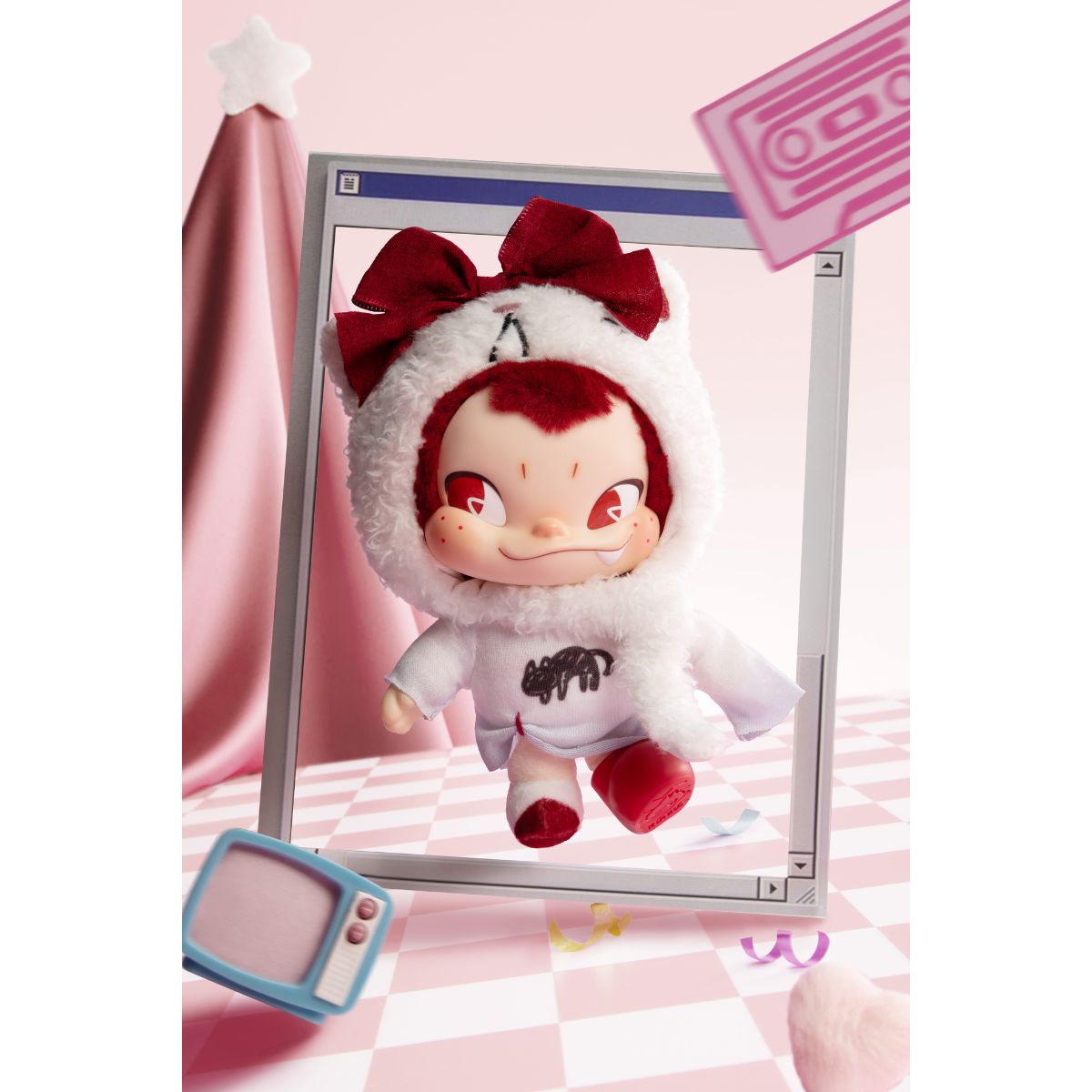 Đồ Chơi Mô Hình Ninnic – Wild & Free Plush Keychain Blind Box 52TOYS 6958985073868