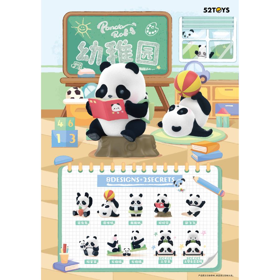 Mô hình PANDA ROLL Kindergarten 52TOYS 6958985026451