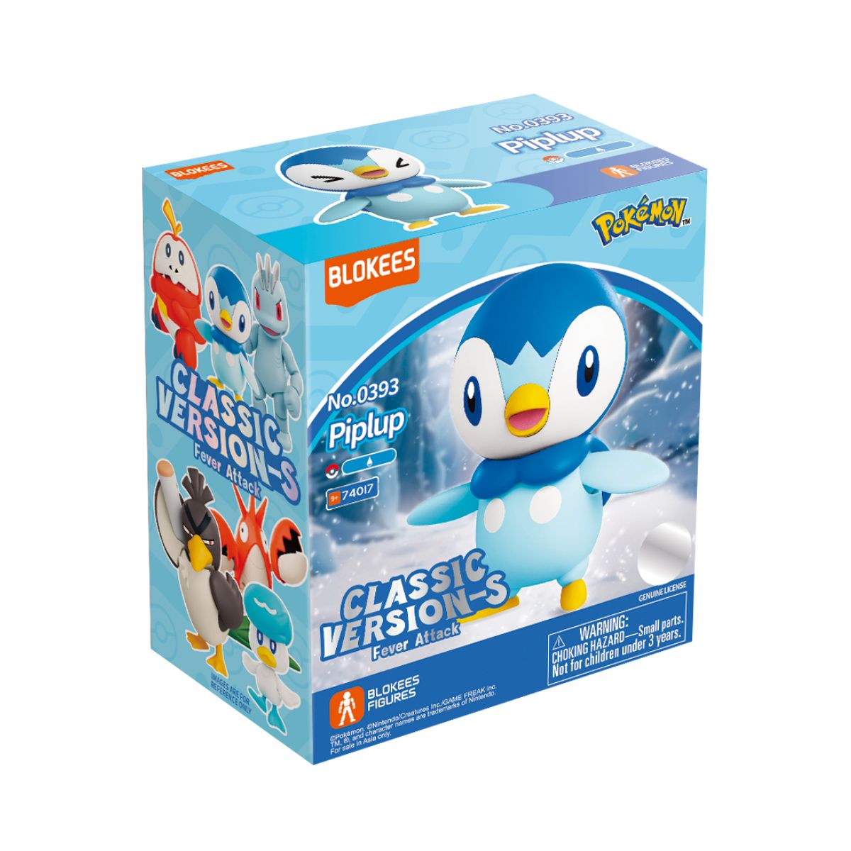 Đồ Chơi Mô Hình Pokemon CV-L Fever Assault BLOKEES 74021