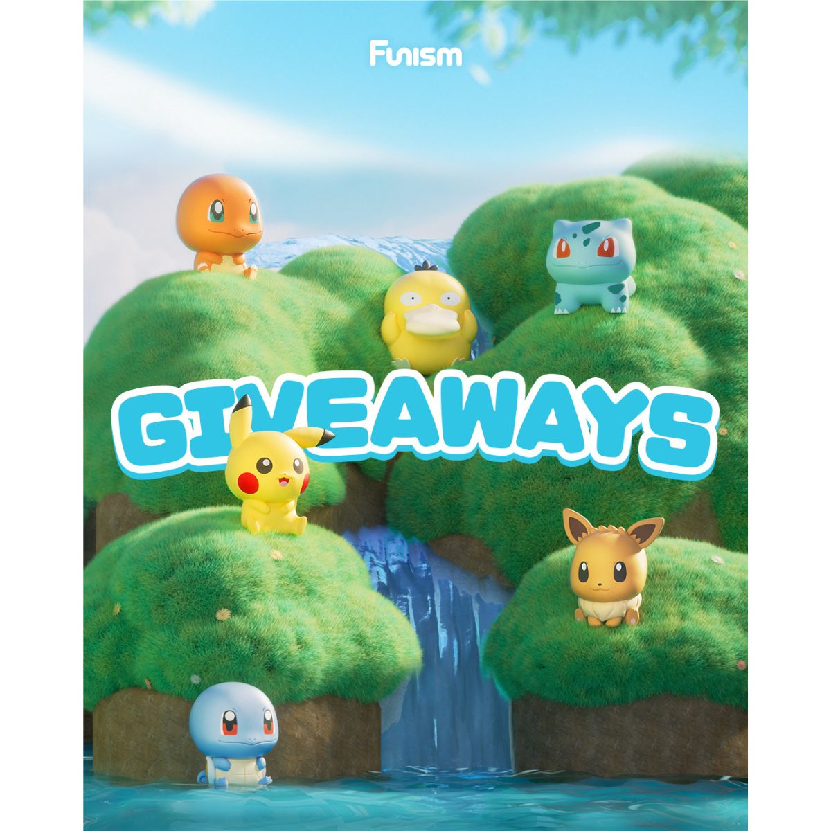Đồ Chơi Mô Hình Pokemon Palmsize Wonders Mixed FUNISM MX2094