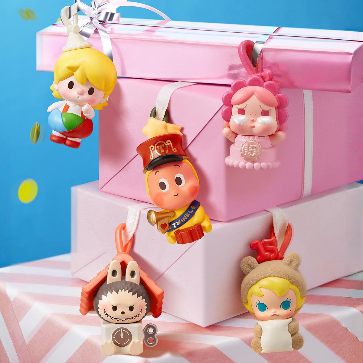 Mô Hình Pop Bean Celebrate This Moment Series（1Pc Per Pack）POP MART 6941313041424