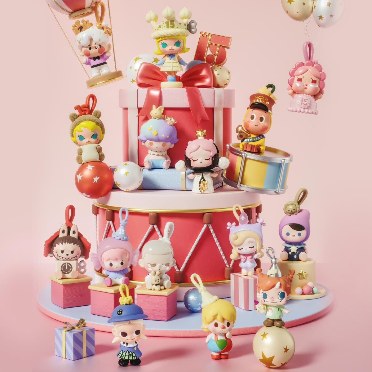 Mô Hình Pop Bean Celebrate This Moment Series（1Pc Per Pack）POP MART 6941313041424