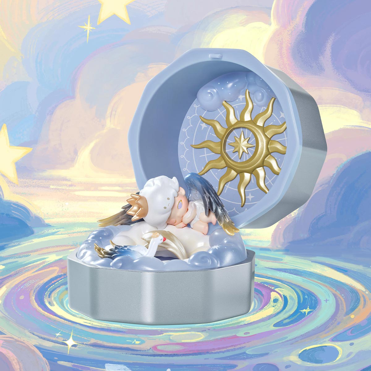 Mô Hình Romantic Ring Box Series 4 Scene Sets POP MART 6941313013803