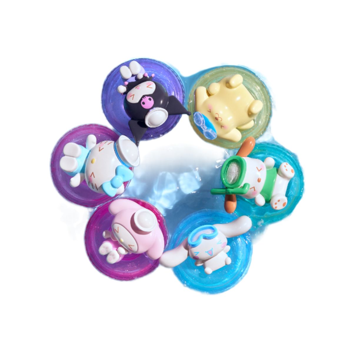 Đồ Chơi Mô Hình Sanrio Characters Mini Swin Ring Series TOP TOY 2302946110101