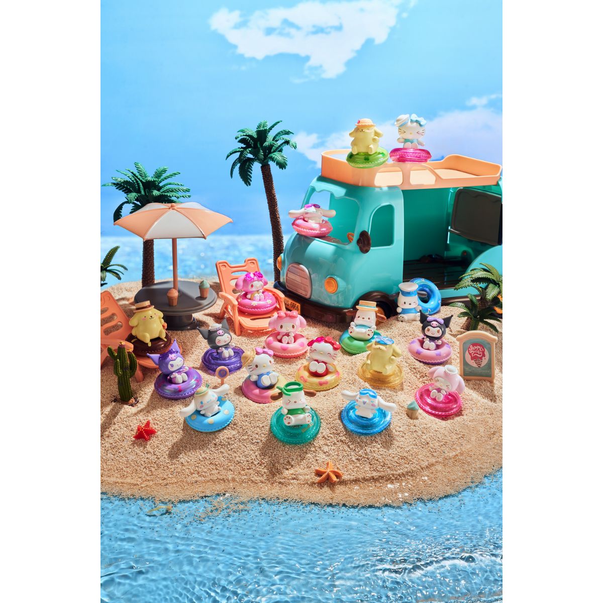 Đồ Chơi Mô Hình Sanrio Characters Mini Swin Ring Series TOP TOY 2302946110101