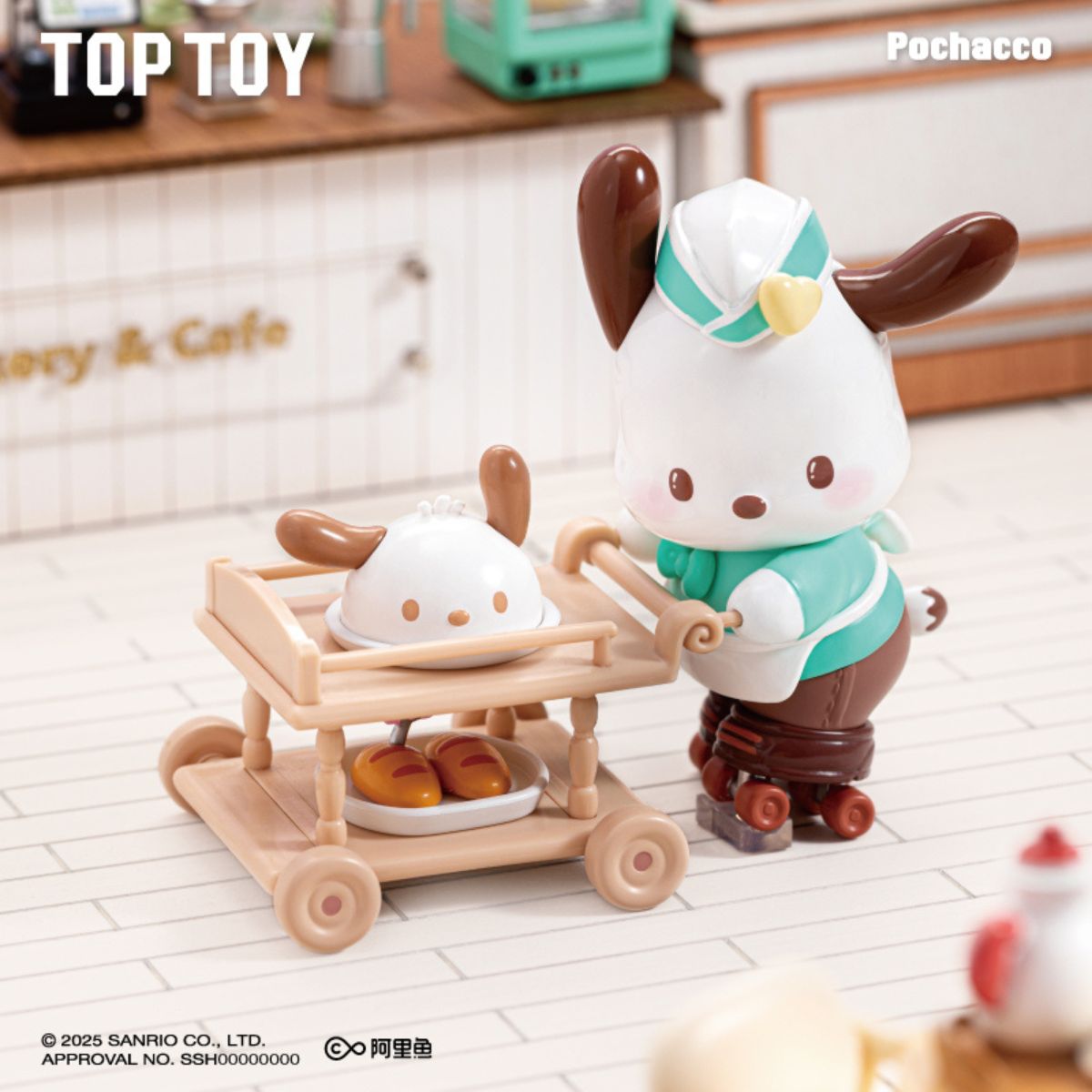 Đồ Chơi Mô Hình Sanrio Characters Rollers Skating Restaurant Figures TOP TOY 2303266910105