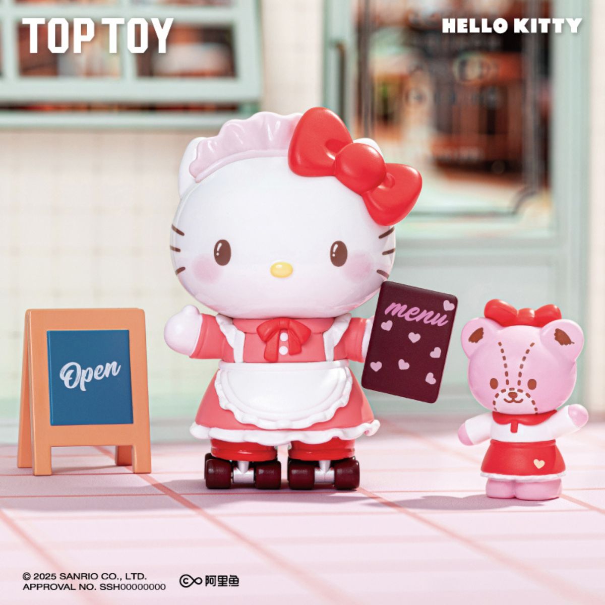 Đồ Chơi Mô Hình Sanrio Characters Rollers Skating Restaurant Figures TOP TOY 2303266910105