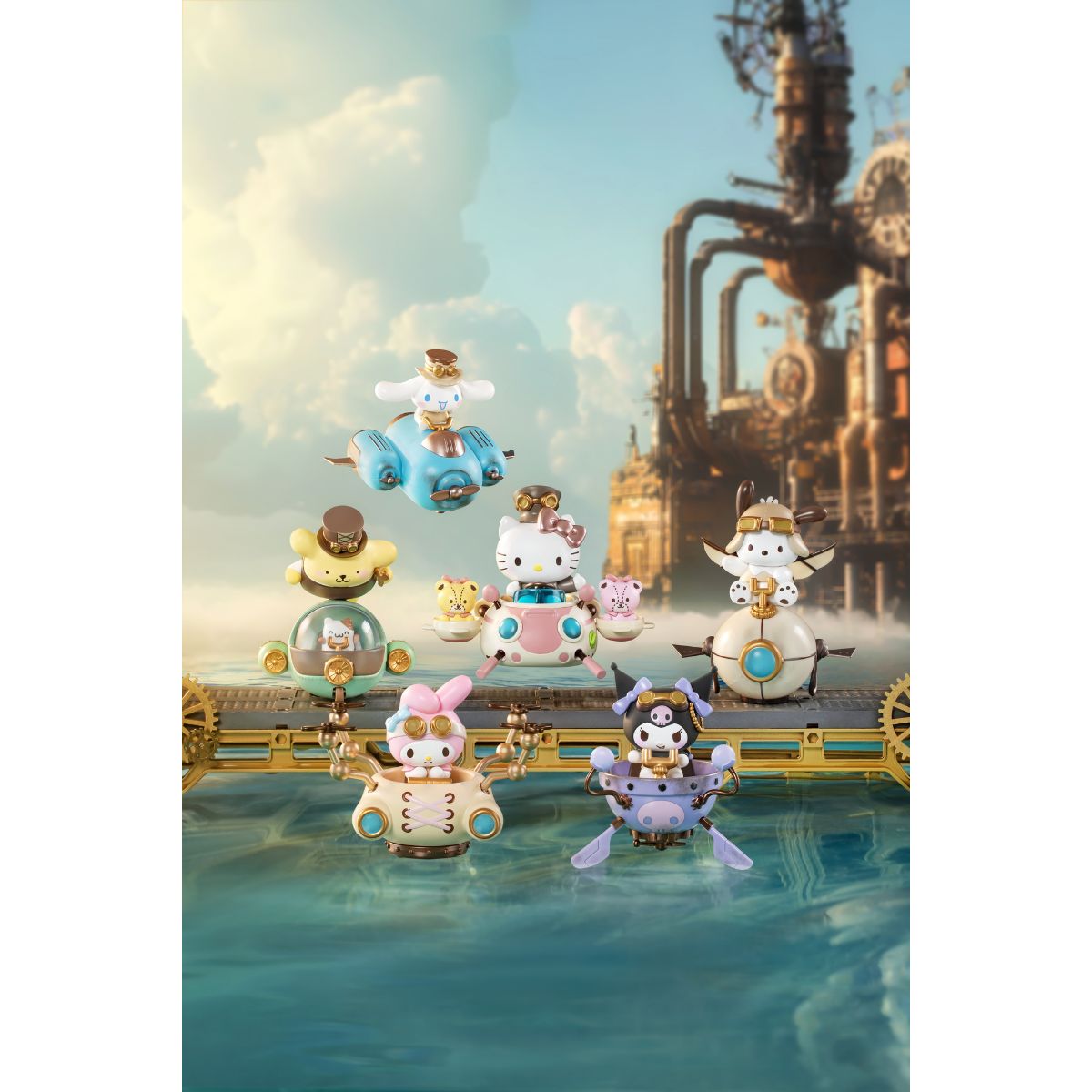Đồ Chơi Mô Hình Sanrio Characters Steampunk Series Figures TOP TOY 2303132510101