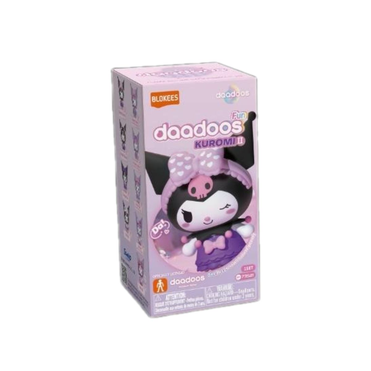 Đồ Chơi Mô Hình Sanrio Dadoos Bộ Sưu Tập Fun Magical Kuromi II BLOKEES 73521
