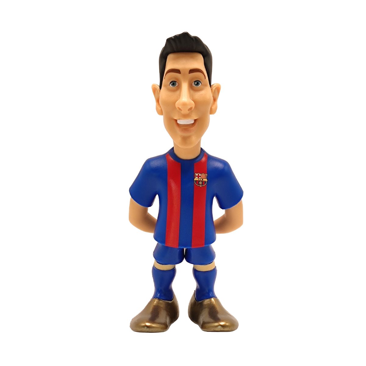 Đồ Chơi Mô Hình Siêu Sao Cầu Thủ Lewandowski - FC Barcelona MINIX 12015