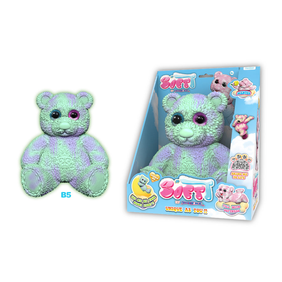 Mô Hình SoftT Kéo Giãn Gấu Thơm Ngọt Ngào B5 STRETCHAPALZ 93738