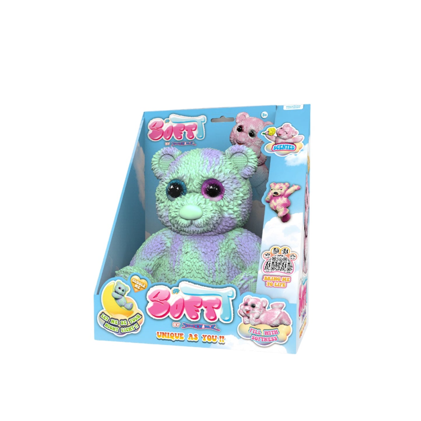 Mô Hình SoftT Kéo Giãn Gấu Thơm Ngọt Ngào B5 STRETCHAPALZ 93738