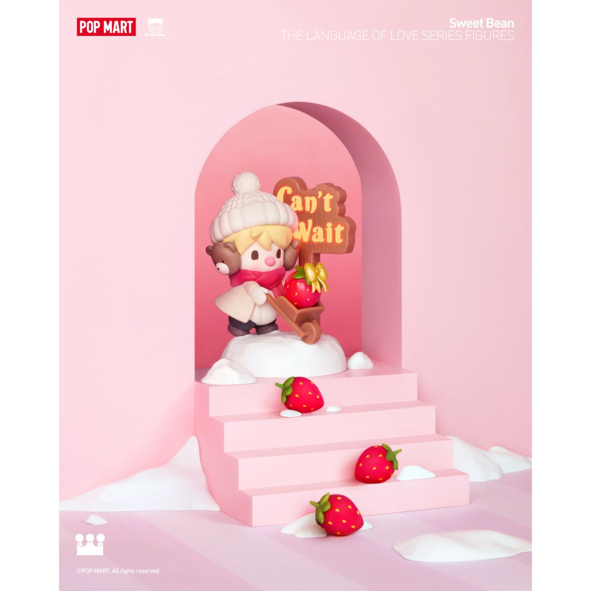 Mô Hình Sweet Bean The Language Of Love Series Figures POP MART 6931571068691