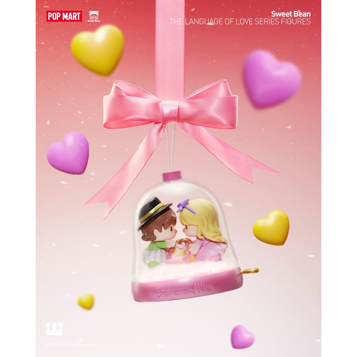 Mô Hình Sweet Bean The Language Of Love Series Figures POP MART 6931571068691