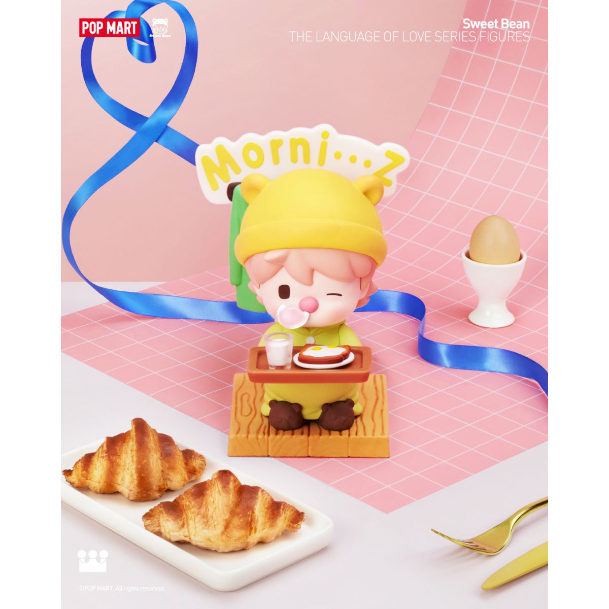 Mô Hình Sweet Bean The Language Of Love Series Figures POP MART 6931571068691