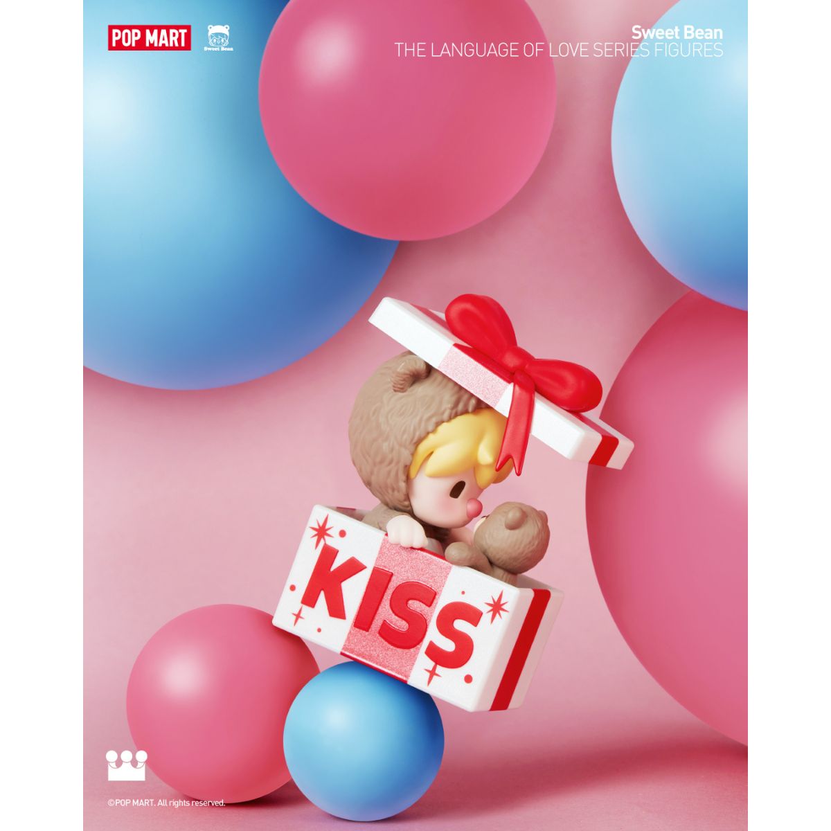 Mô Hình Sweet Bean The Language Of Love Series Figures POP MART 6931571068691