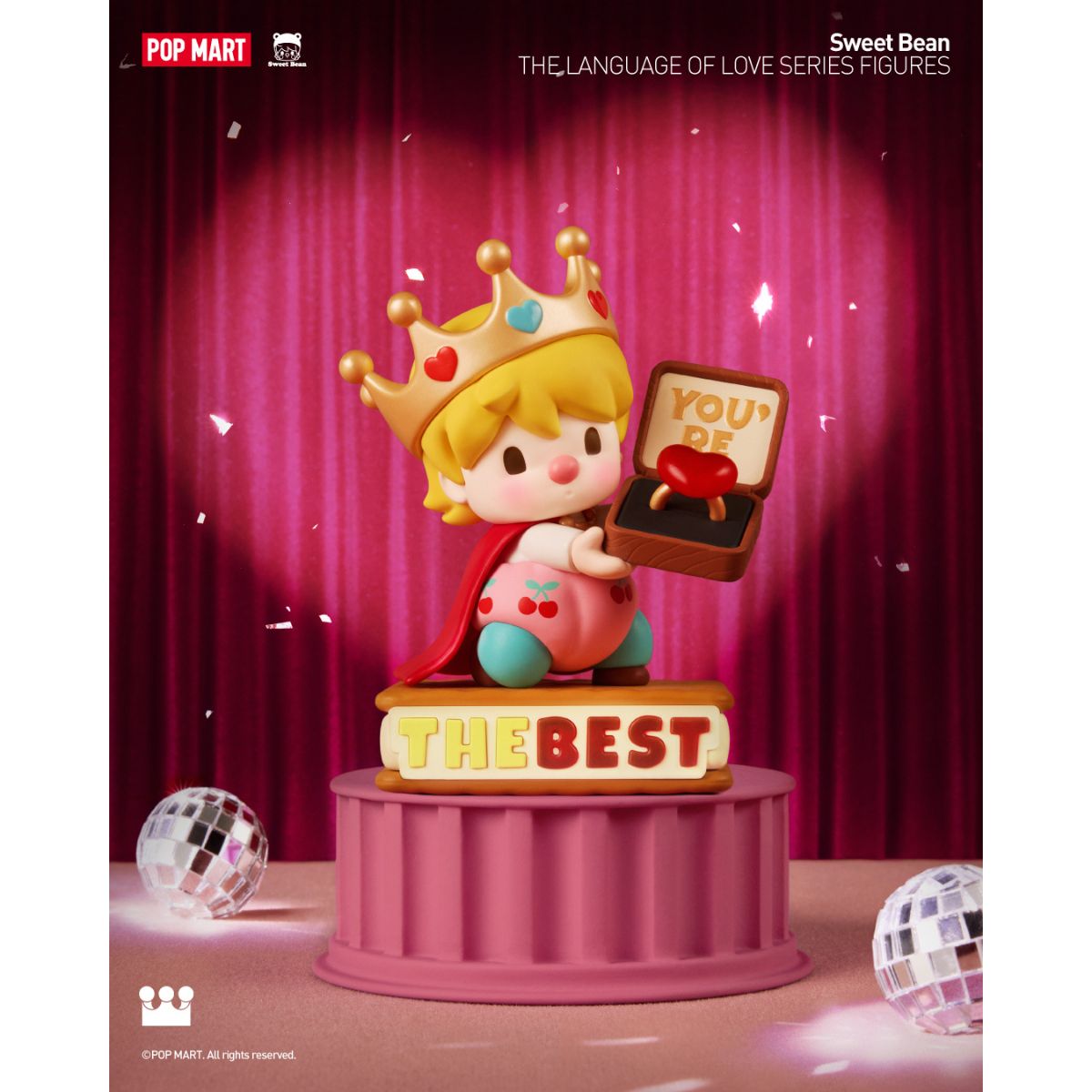 Mô Hình Sweet Bean The Language Of Love Series Figures POP MART 6931571068691