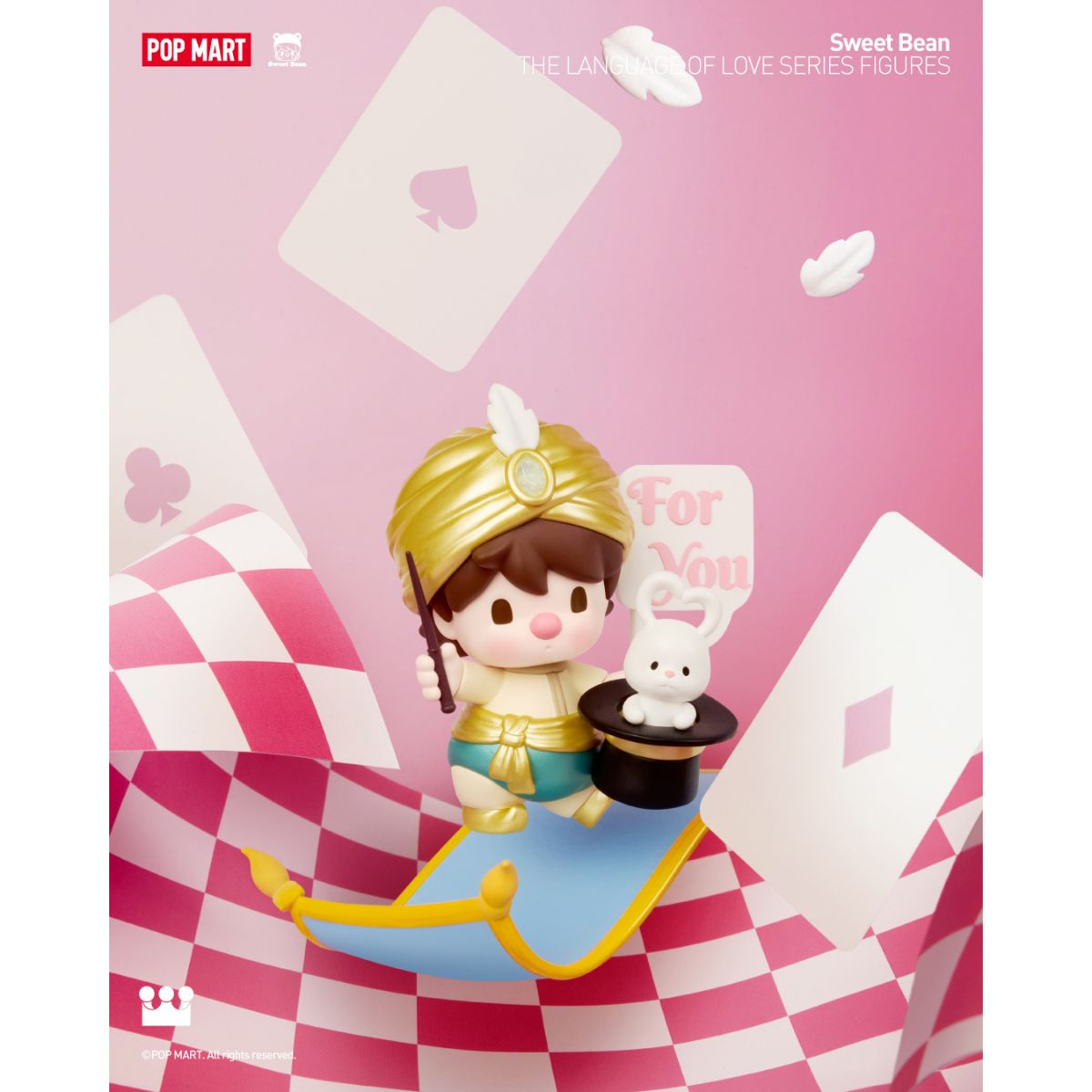 Mô Hình Sweet Bean The Language Of Love Series Figures POP MART 6931571068691