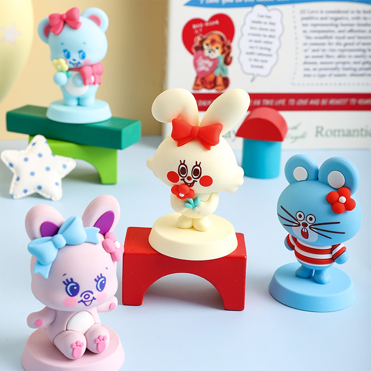 Đồ Chơi Mô Hình Swimmer Showa Series Figurine Surprise Blind Box OTHER ART TOYS JS-0331