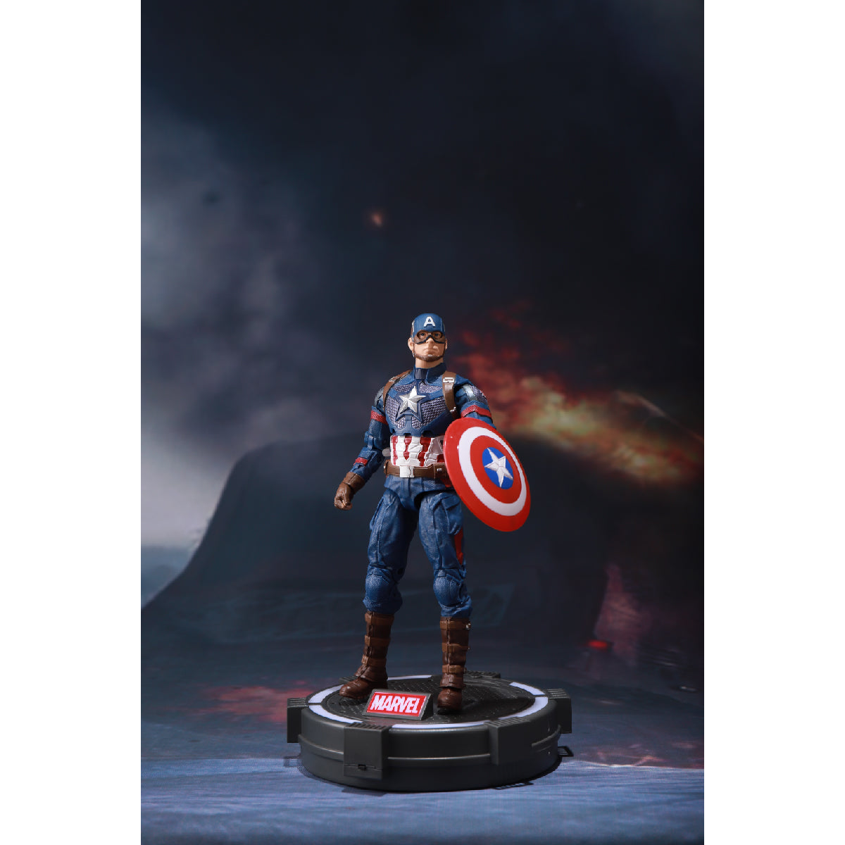 Mô Hình Tác Chiến Captain America ZD TOYS 1911-01