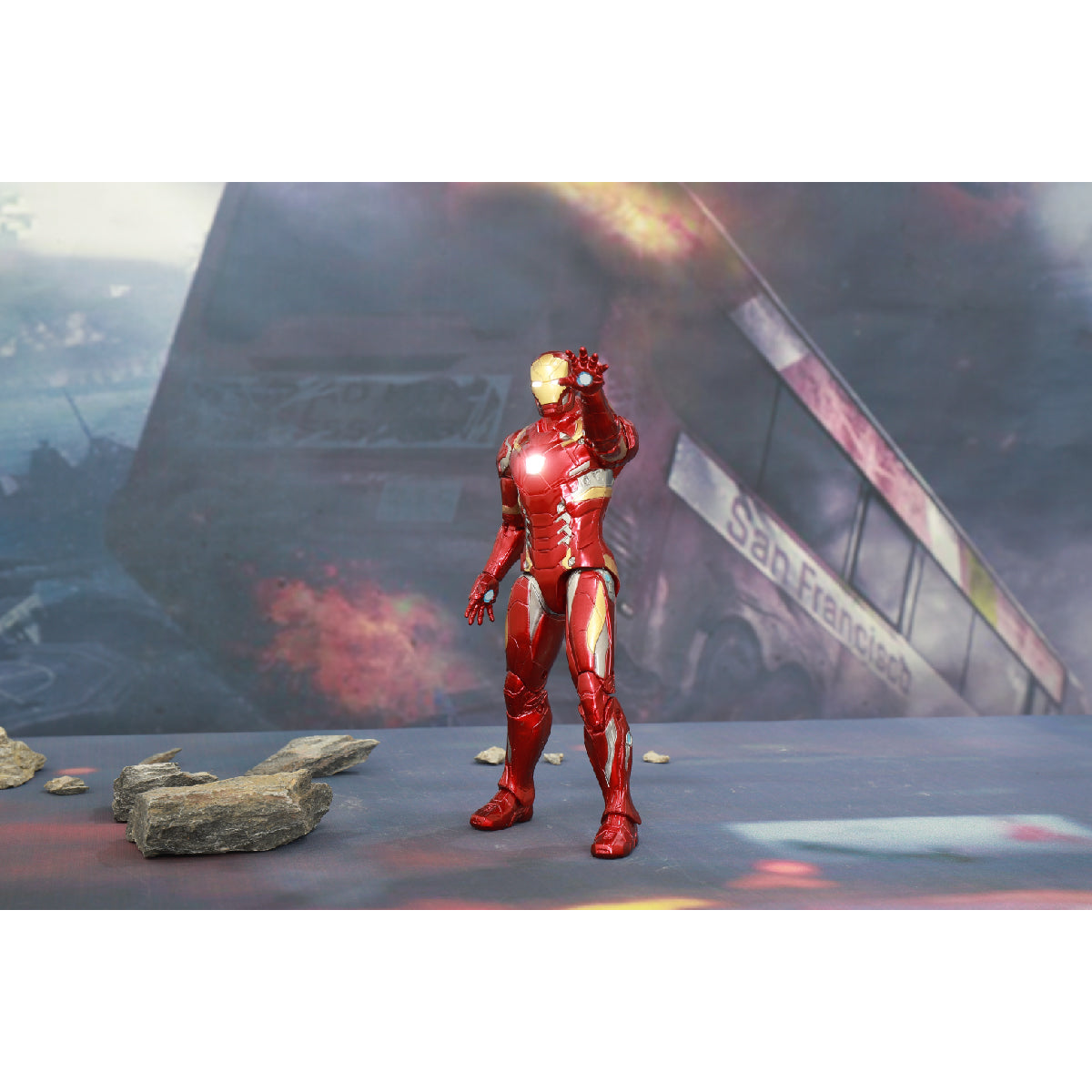 Mô Hình Tác Chiến Iron Man MK85 ZD TOYS 1911-02