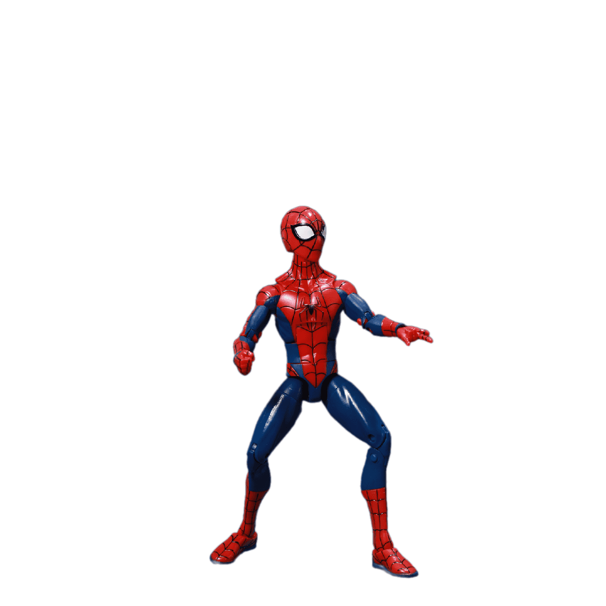 Mô Hình Tác Chiến Spiderman Cổ Điển Tích Hợp Bệ Ánh Sáng ZD TOYS 1606-15