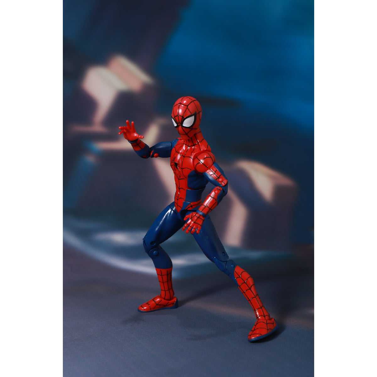 Mô Hình Tác Chiến Spiderman Cổ Điển Tích Hợp Bệ Ánh Sáng ZD TOYS 1606-15