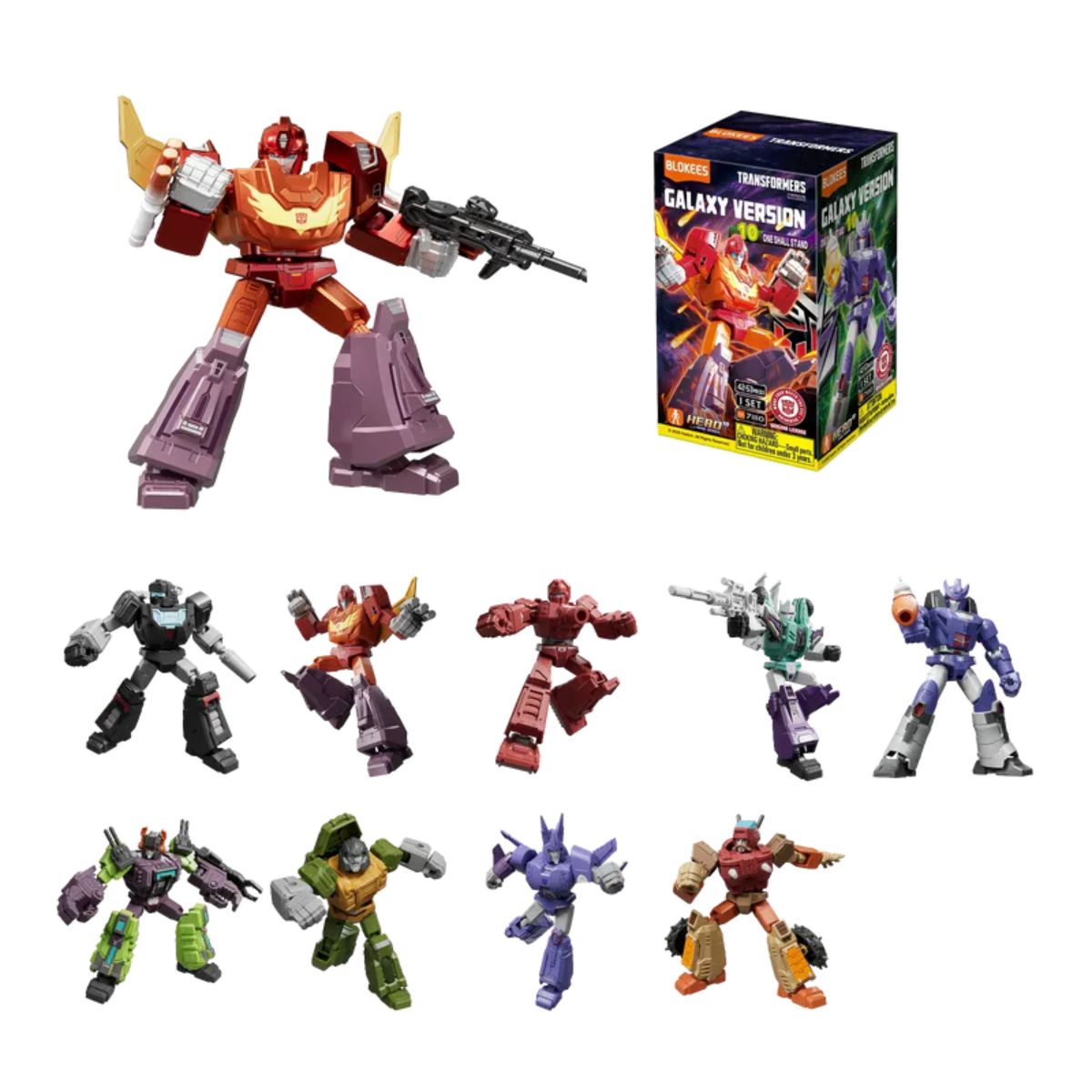 Đồ Chơi Mô Hình Transformer Bộ Sưu Tập Ngẫu nhiên GV10 - Till All Are One BLOKEES 71110