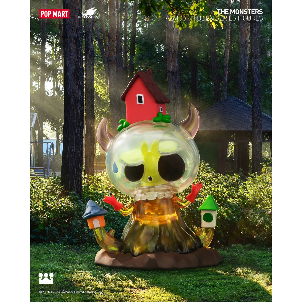 Mô Hình THE MONSTERS Almost Hidden POP MART 6941848273819