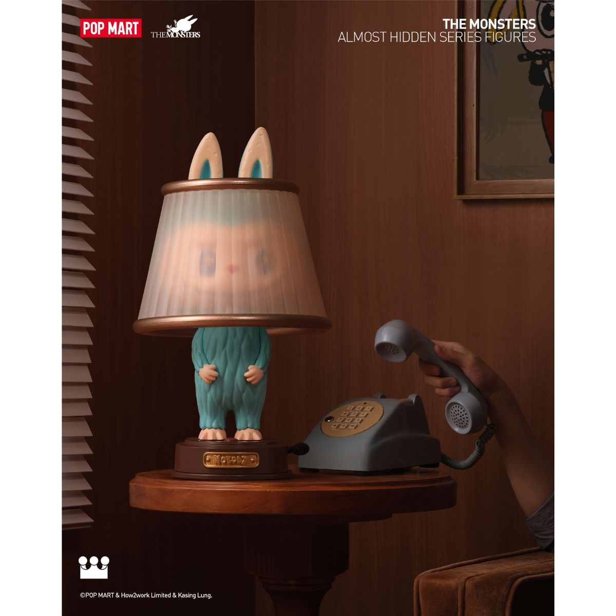 Mô Hình THE MONSTERS Almost Hidden POP MART 6941848273819