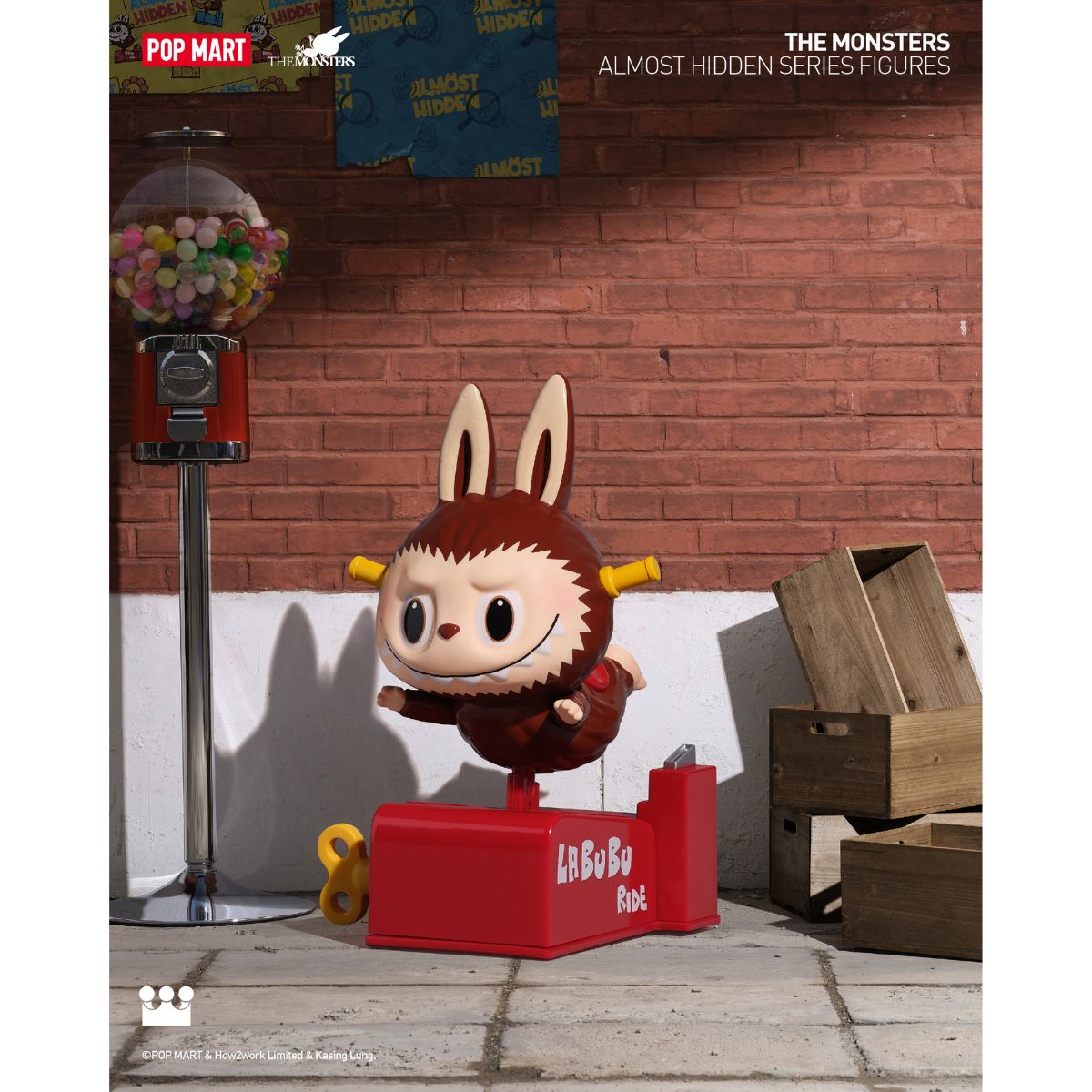 Mô Hình THE MONSTERS Almost Hidden POP MART 6941848273819