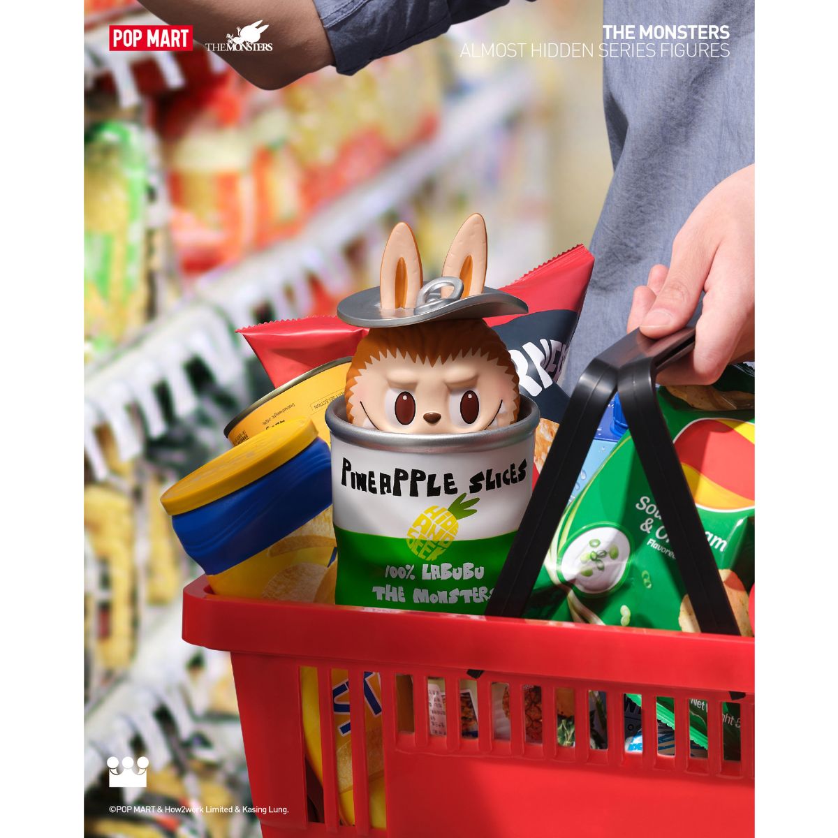 Mô Hình THE MONSTERS Almost Hidden POP MART 6941848273819