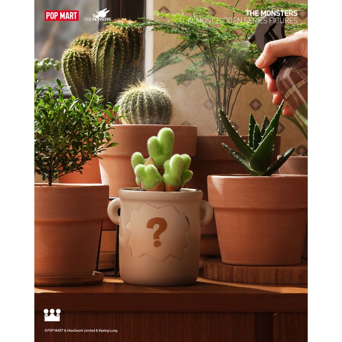 Mô Hình THE MONSTERS Almost Hidden POP MART 6941848273819