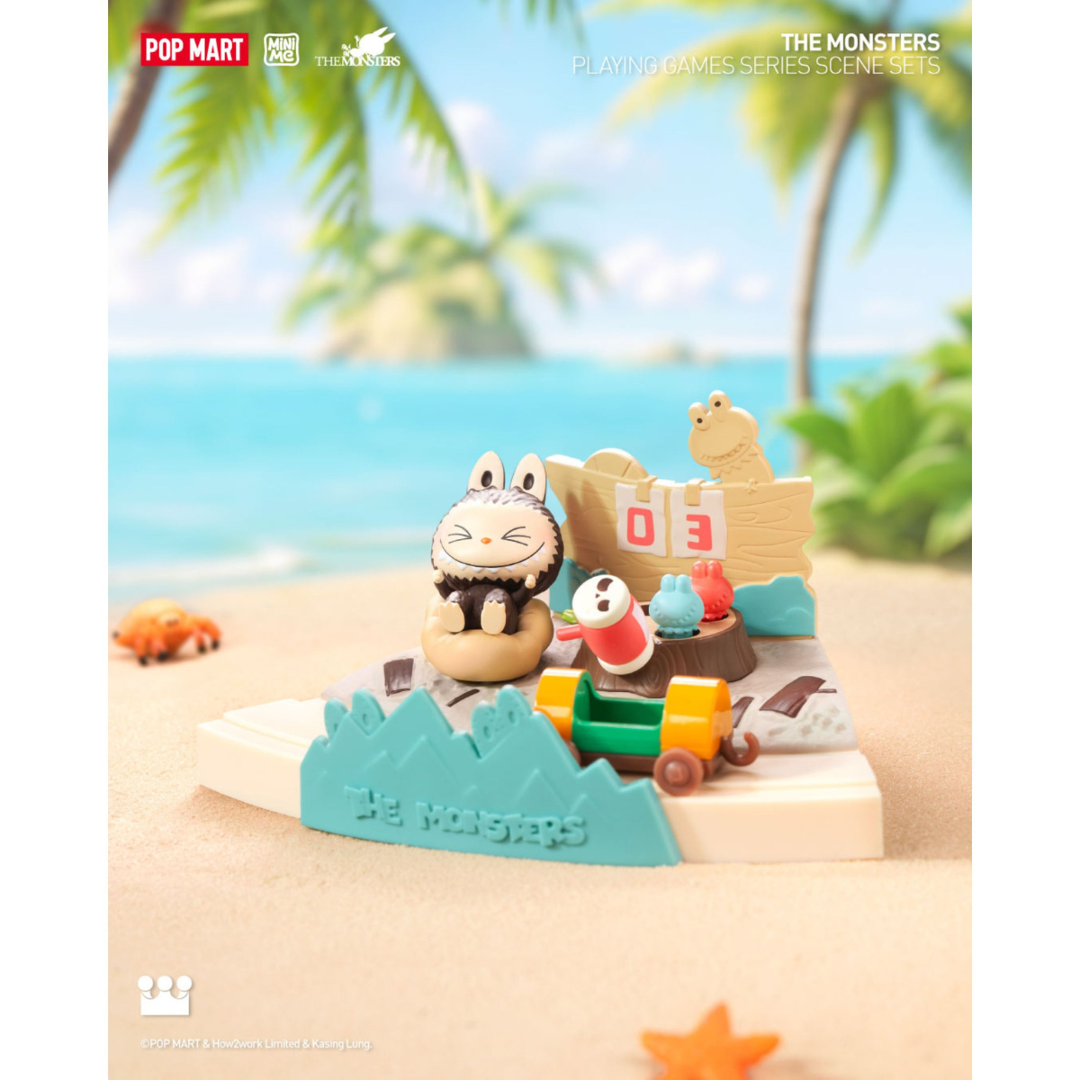 Mô Hình The Monsters Playing Games Series Scene Sets POP MART 6941848289094