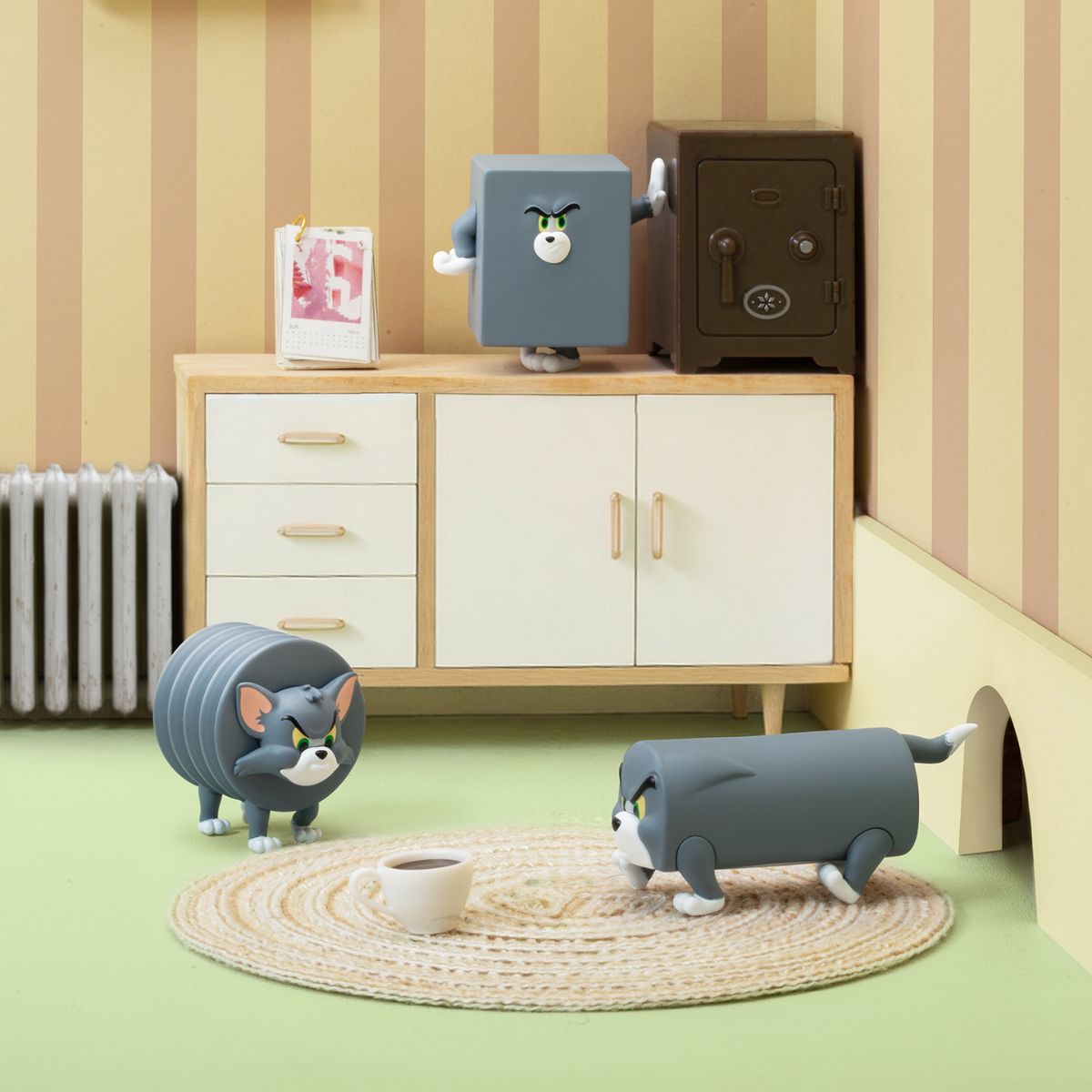 Đồ Chơi Mô Hình Tom And Jerry Minime Different Forms Series 52TOYS 6958985018586